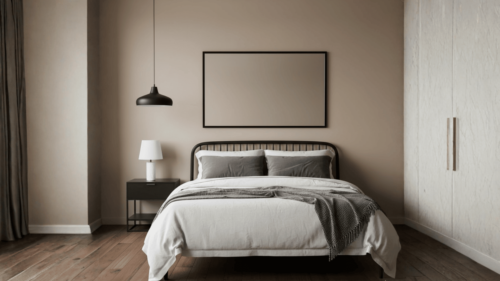 2 modern black accents