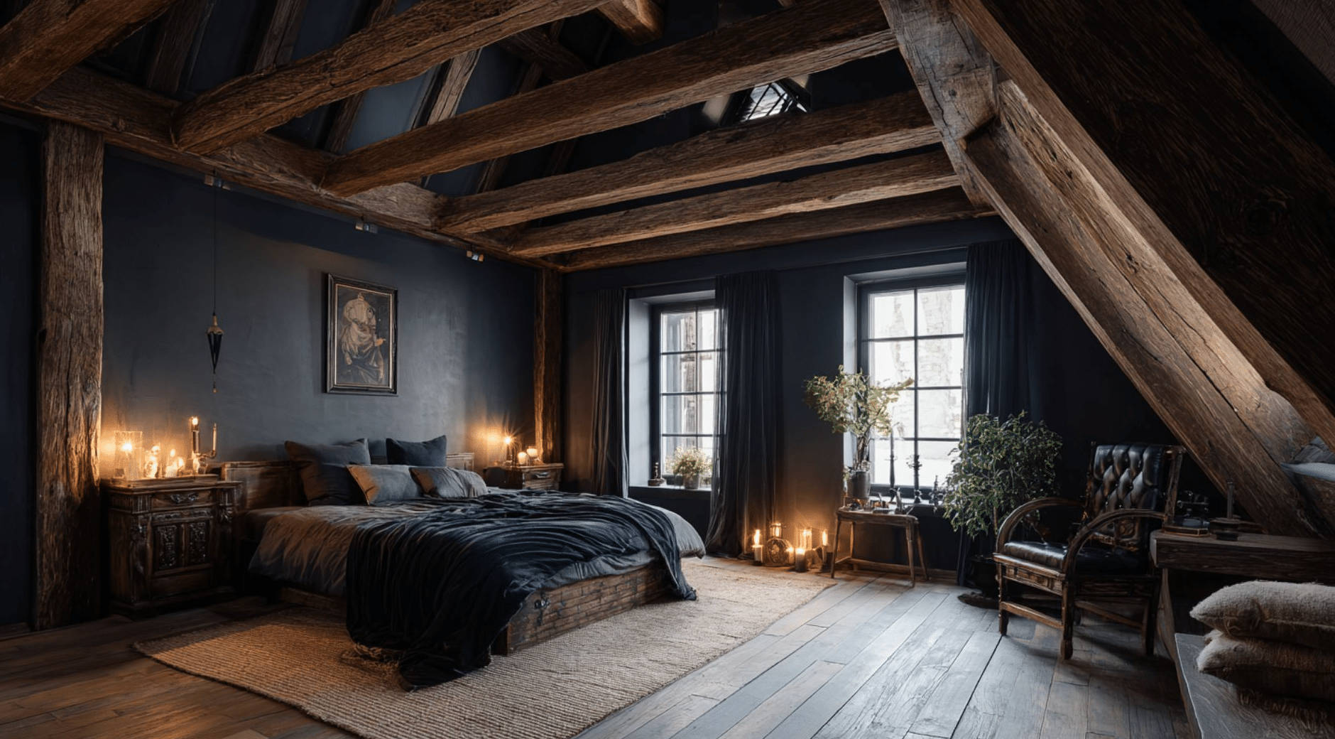 Exposed Ceiling Joists