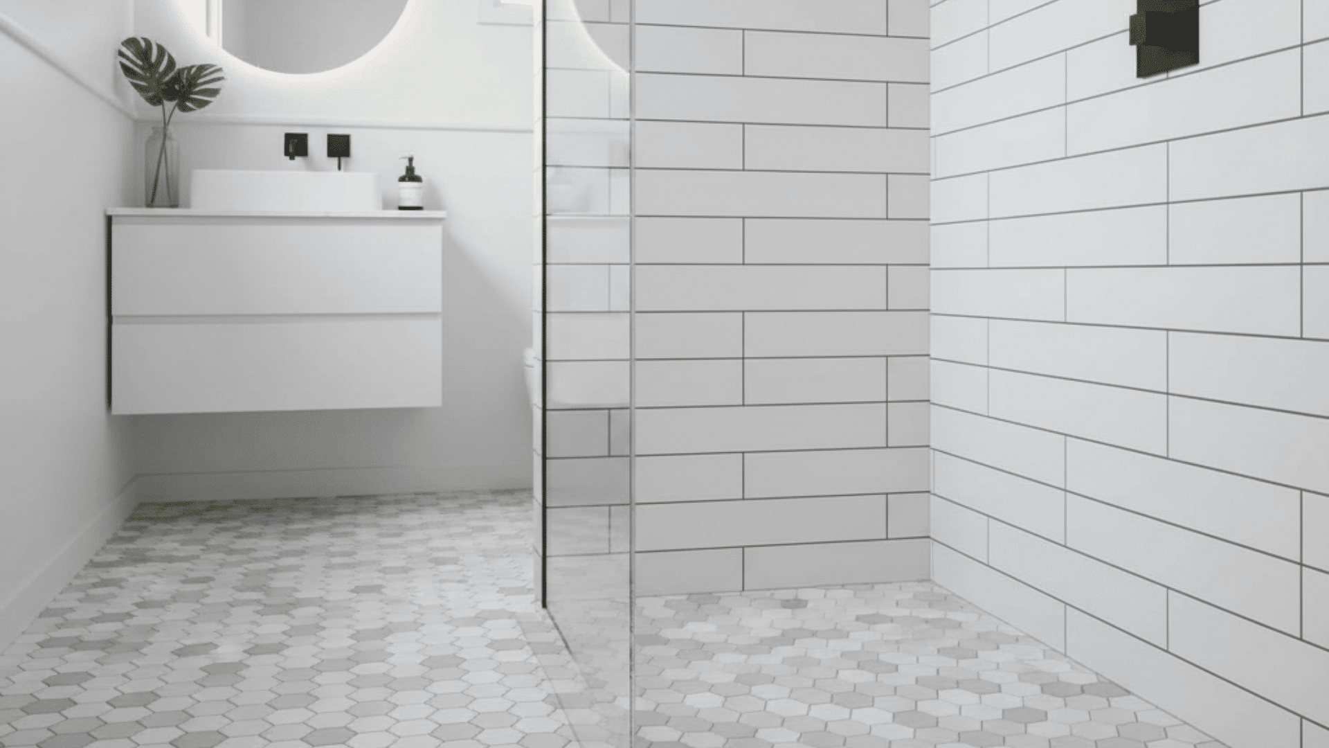 hexagonal tile floor