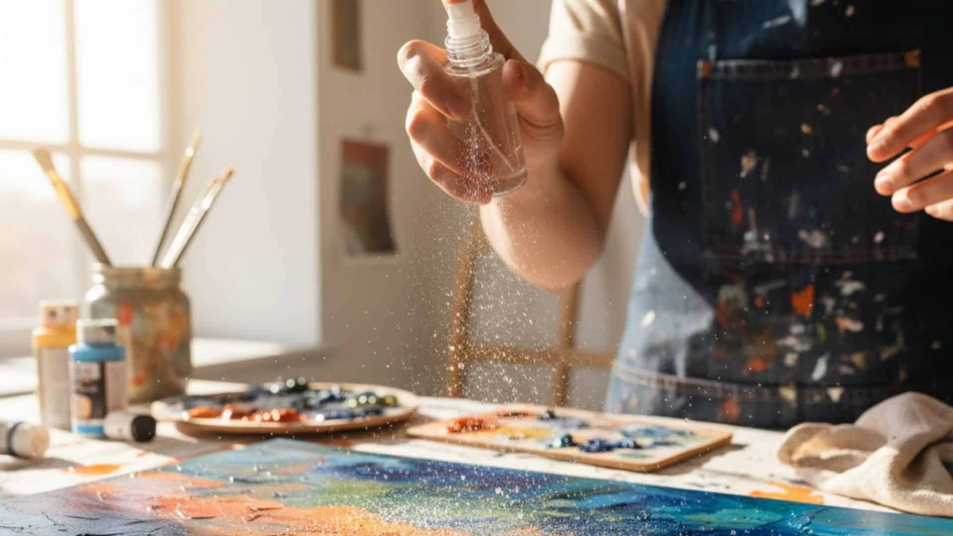 is acrylic paint waterproof