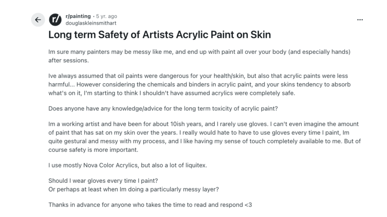 Is Acrylic Paint Safe for Skin: What You Need to Know - Minimal And Modern