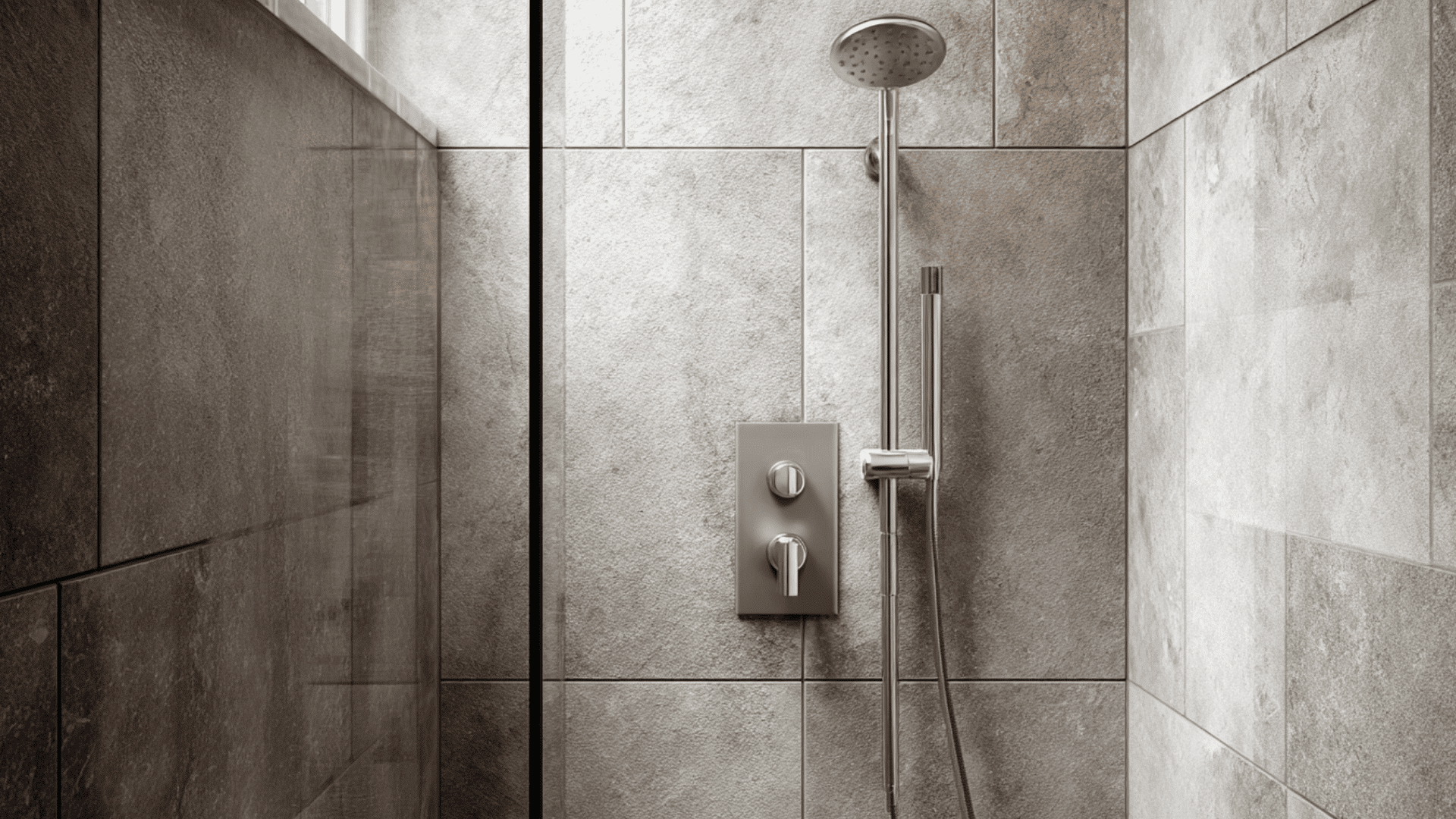 wall mounted shower controls