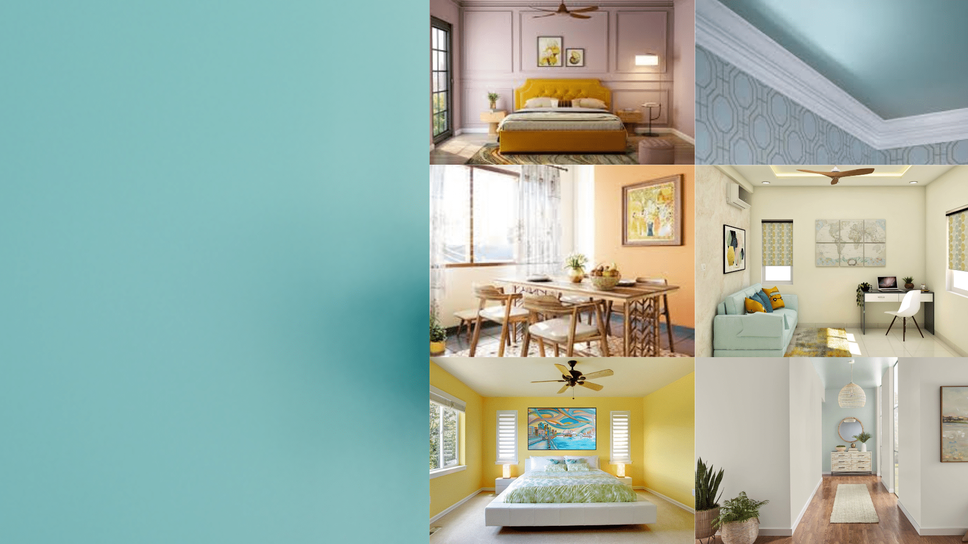 where to use flat paint