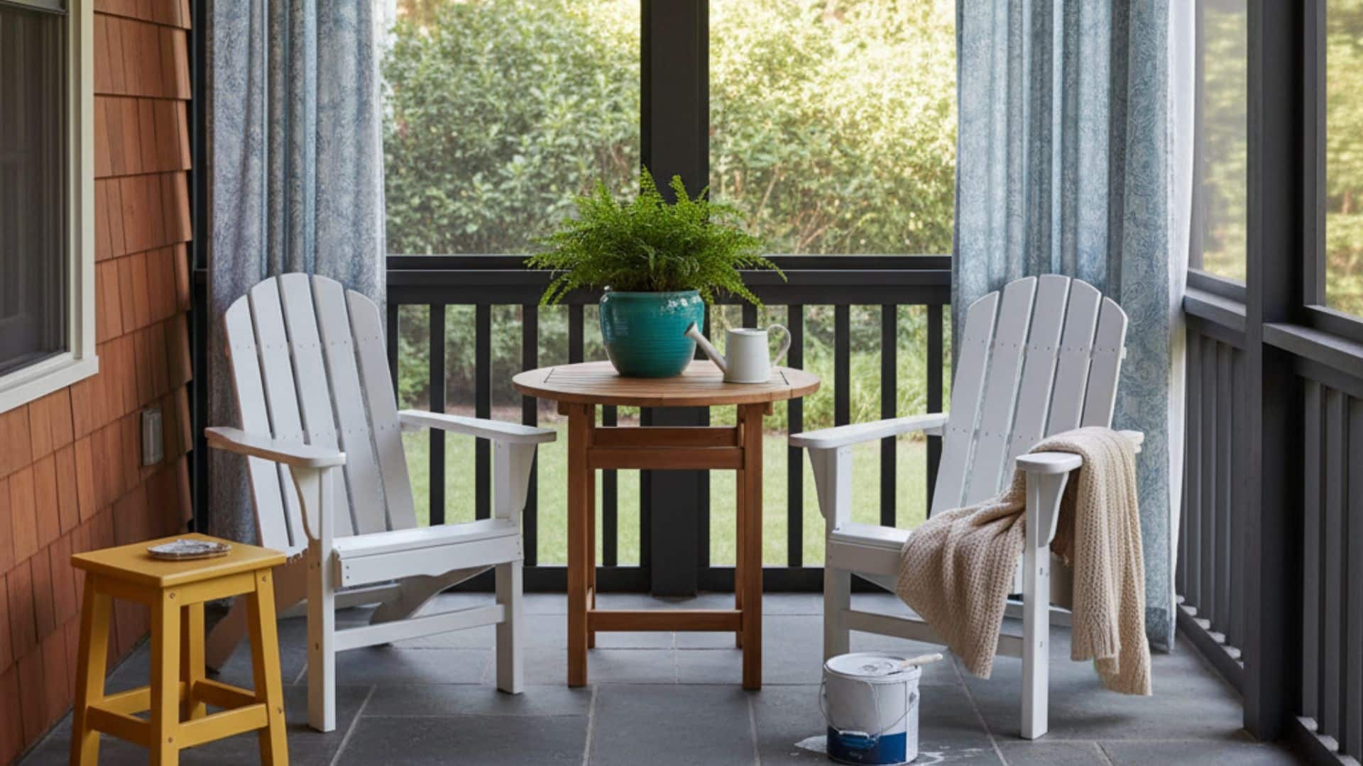 where you might get away with using interior paint outside