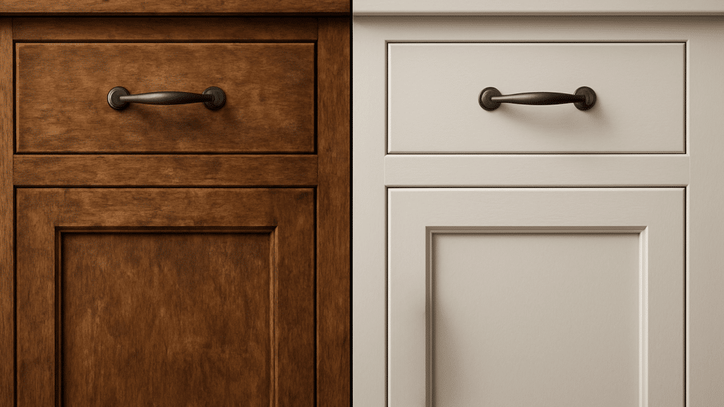 can you paint Over stained wood easy prep steps guide