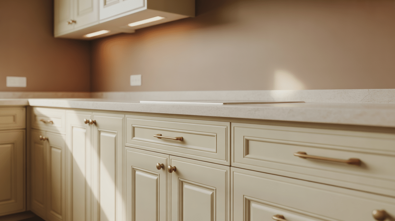 creamy off white with soft