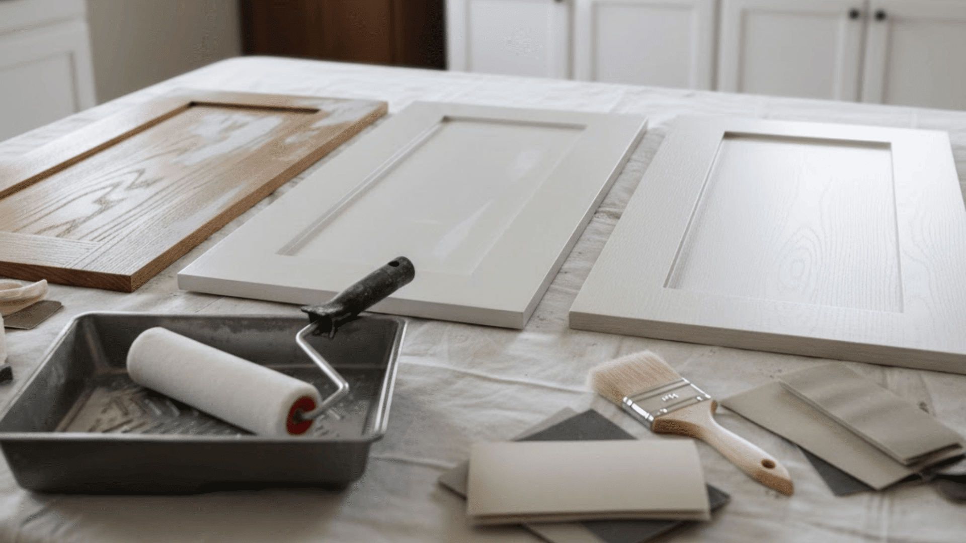 factors That affect the cost of painting kitchen cabinets
