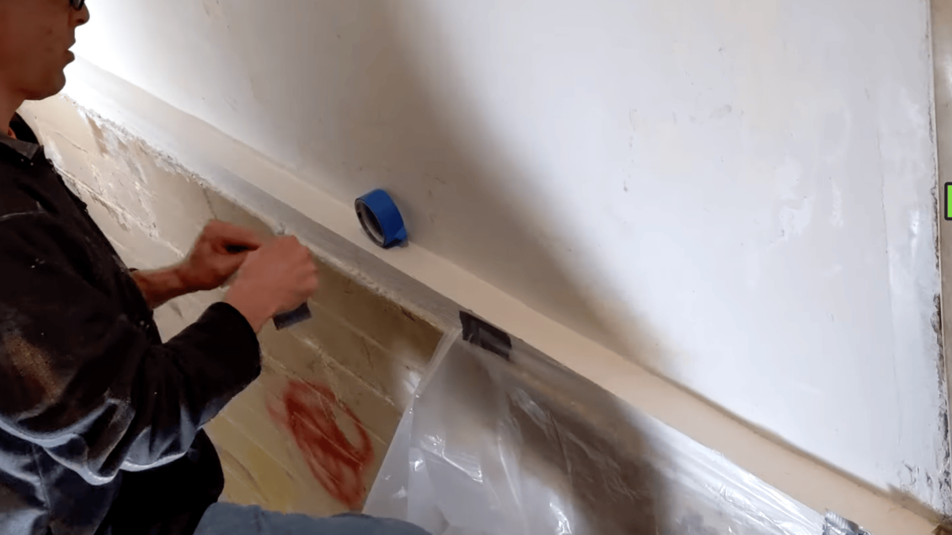 step 2 set up containment and prep for lead safe work