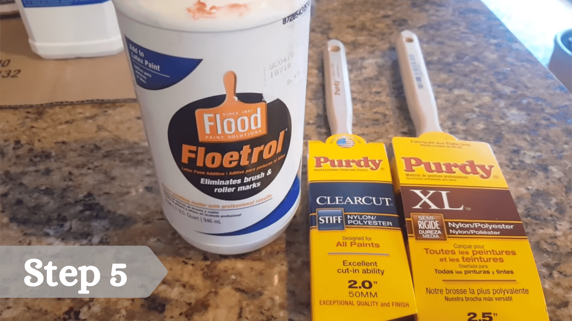 step 5 prepare paint and tools for a smooth finish