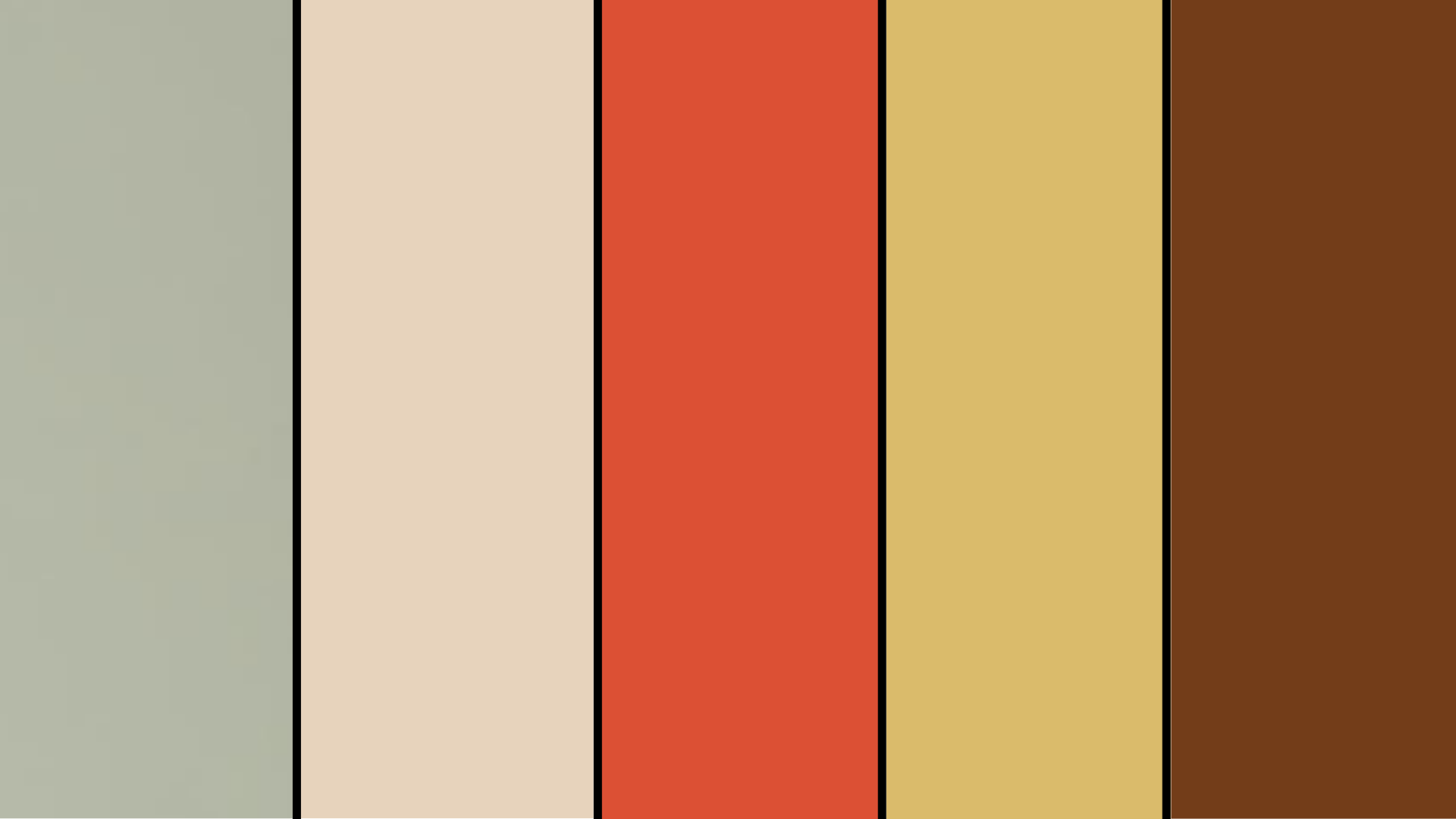 warm sage color palette