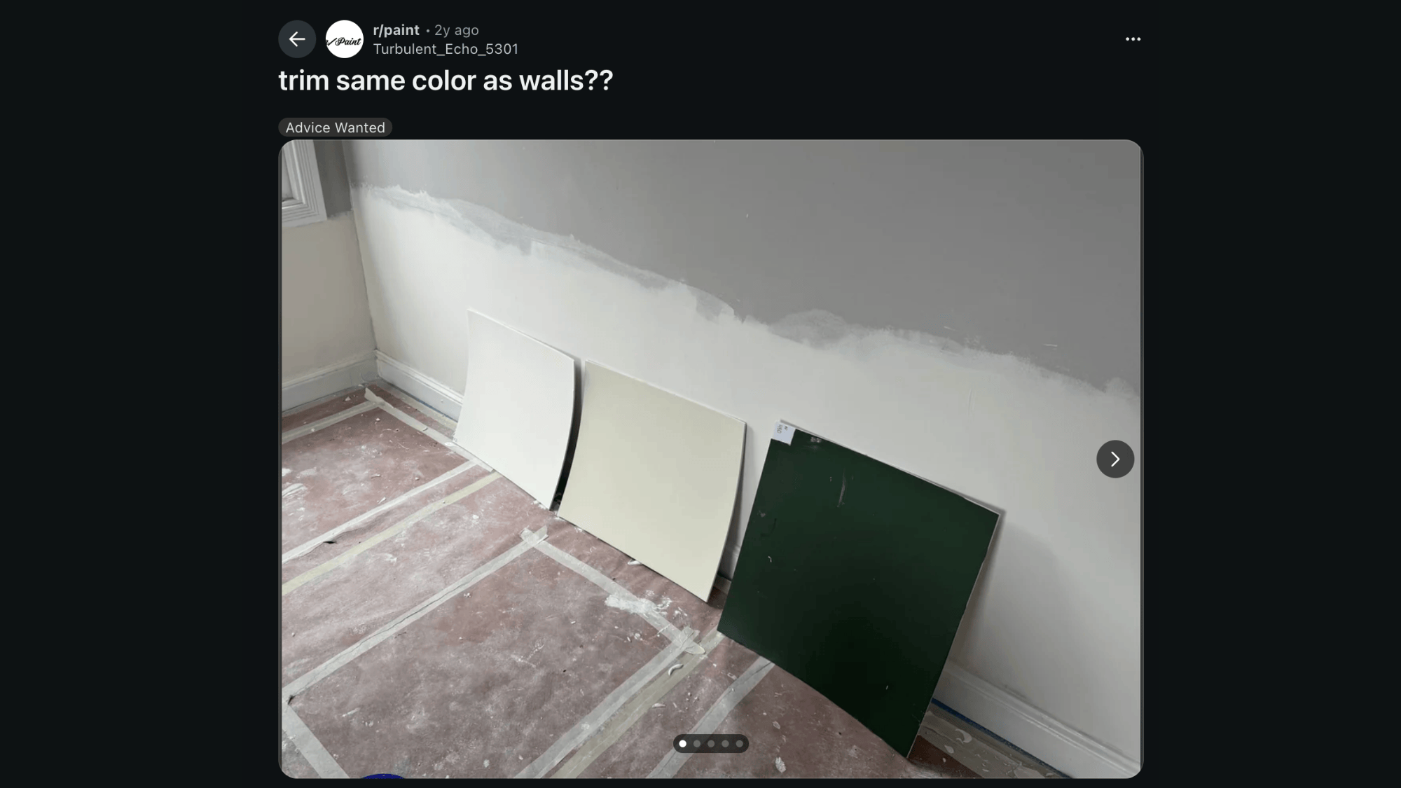 what the public has to say about walls and trim paint