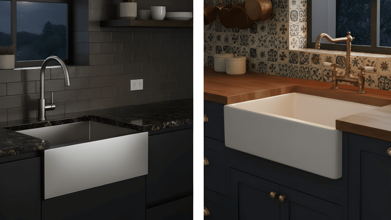 Apron Sink vs. Farmhouse Sink: A Complete Guide - Minimal And Modern