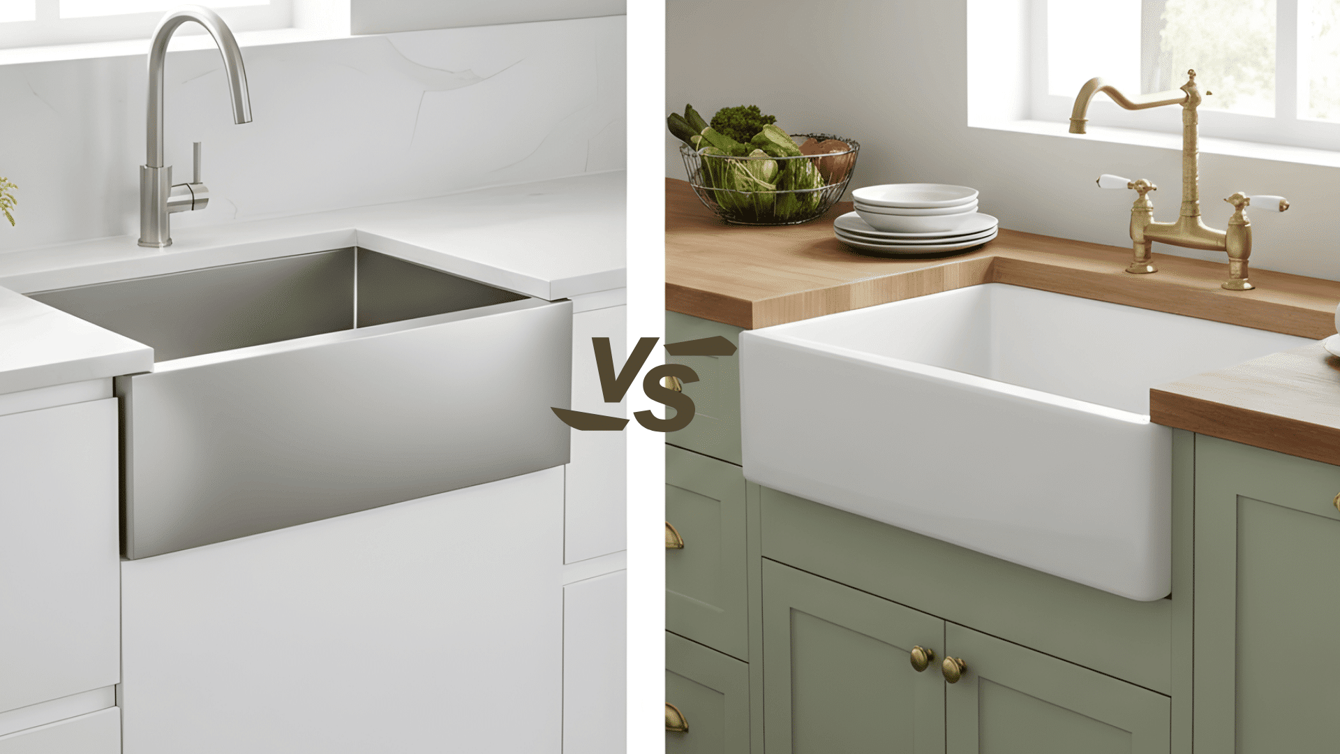 apron sink vs farmhouse sink