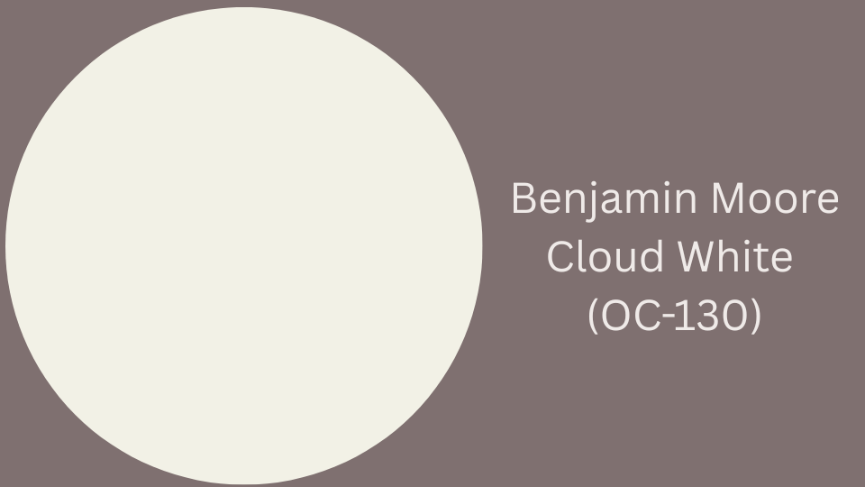 benjamin moore cloud white oc 130