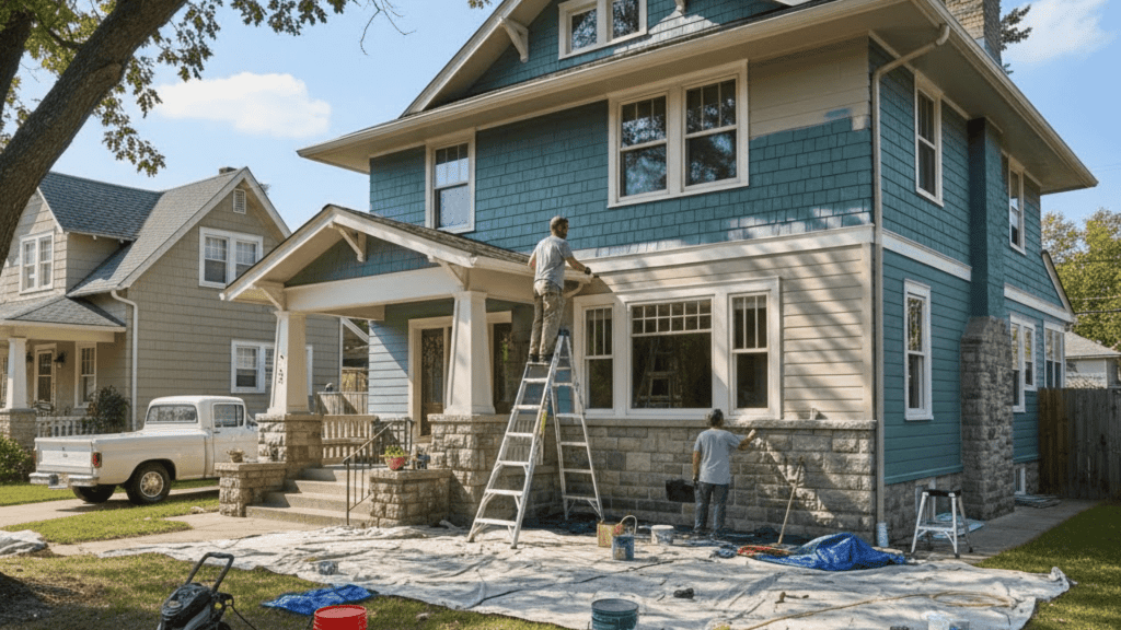 cost to paint exterior of house