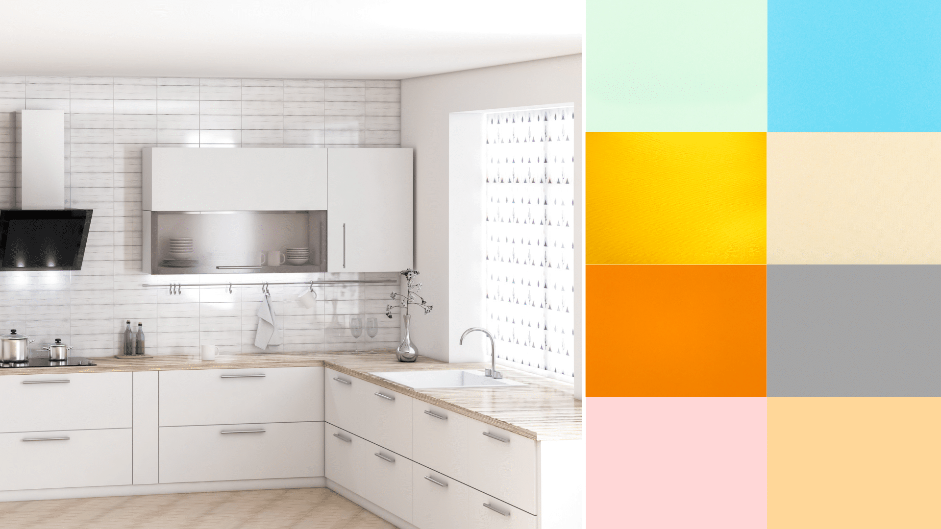 kitchen paint colors white cabinets