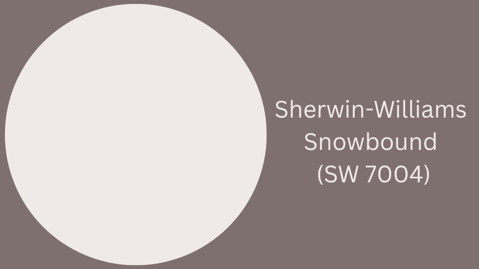 sherwin williams snowbound sw 7004