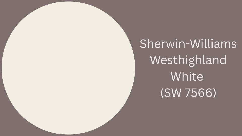 sherwin williams westhighland white sw 7566