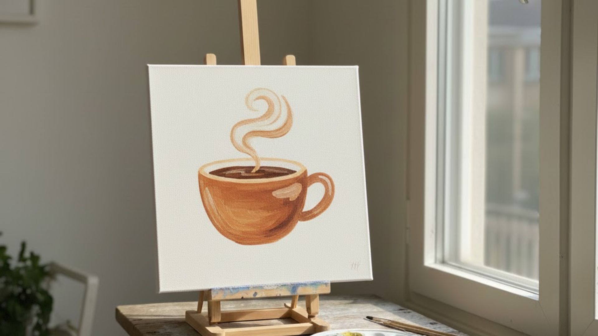 simple cup of coffee