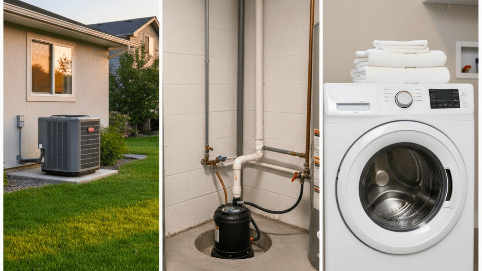 the appliances that usually decide your generator size