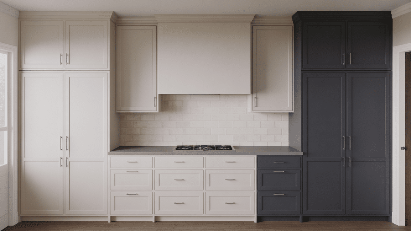 full overlay cabinets