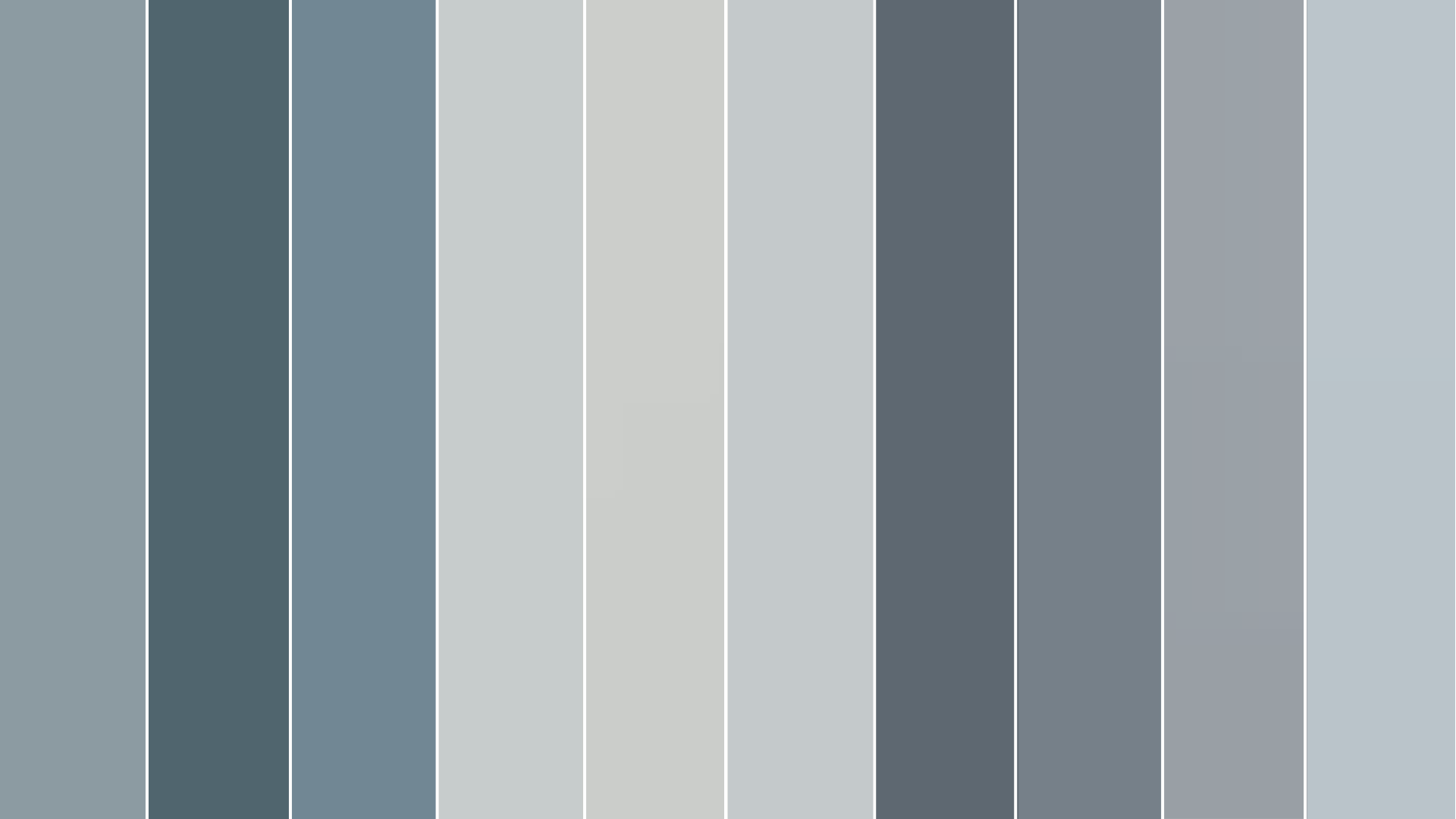 color swatch comparison of debonair with waterloo, bracing blue, misty blue, reflection, granite peak and some other colors