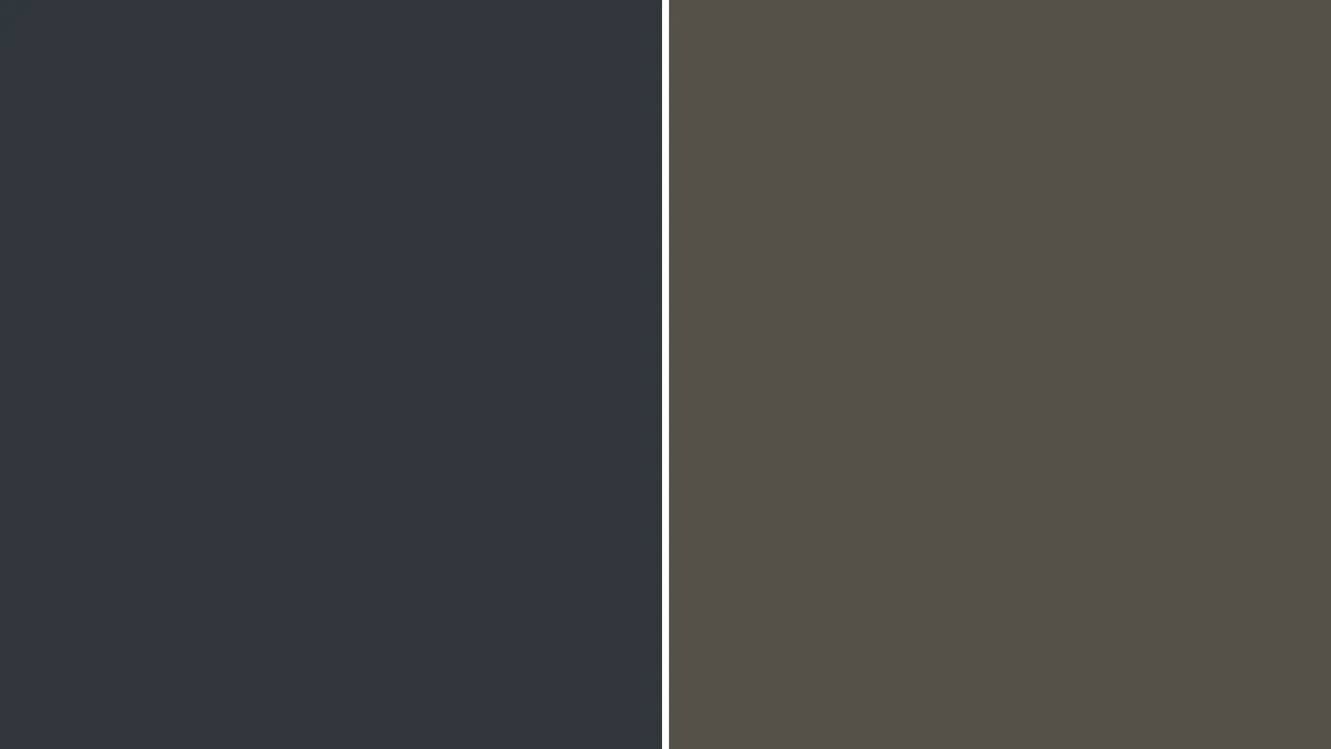 comparing a cool charcoal to a warm brownish gray inkwell and sherwin williams urbane bronze