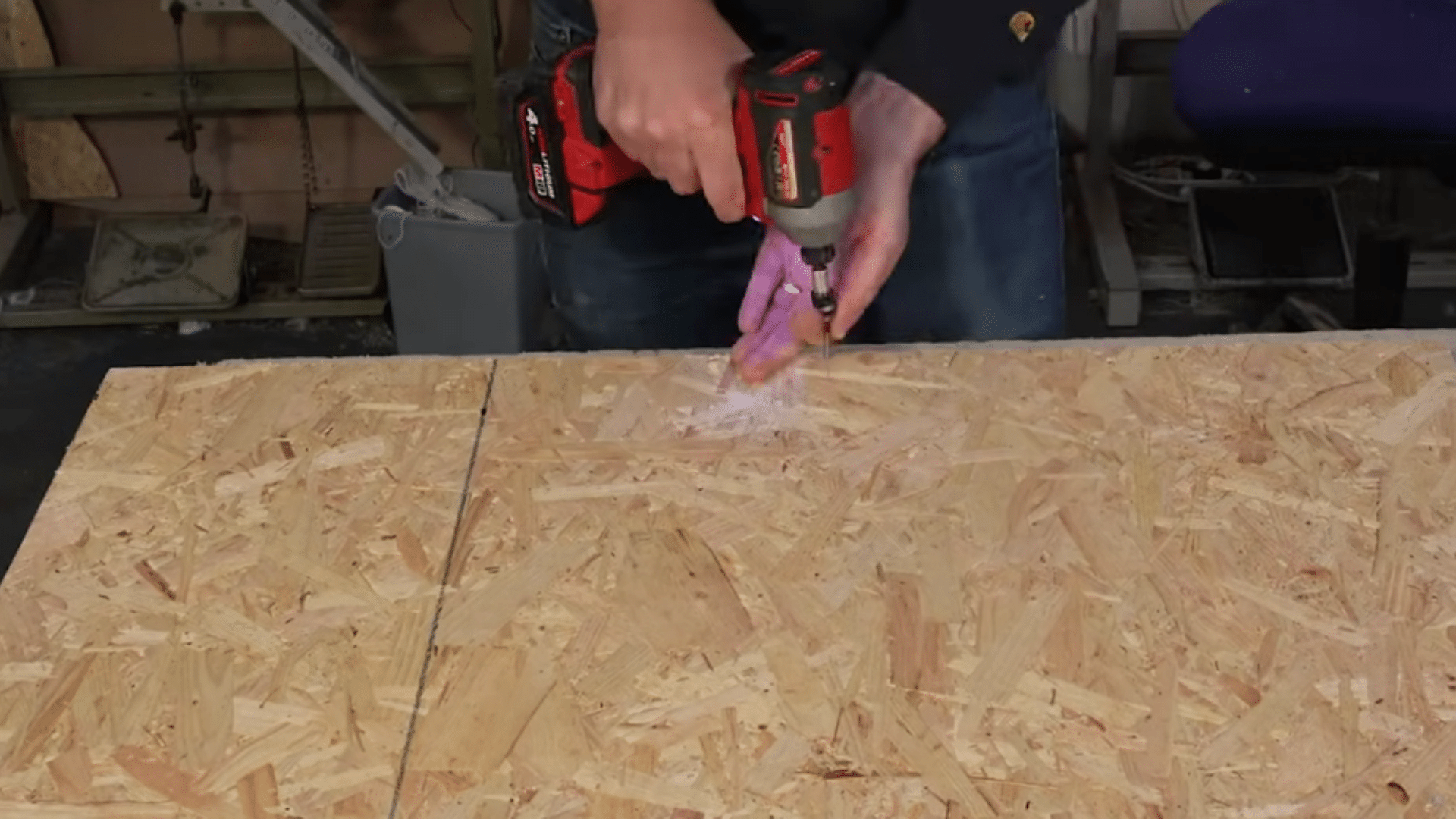 drilling holes and installing t nuts for upholstered headboard bed strut attachment system