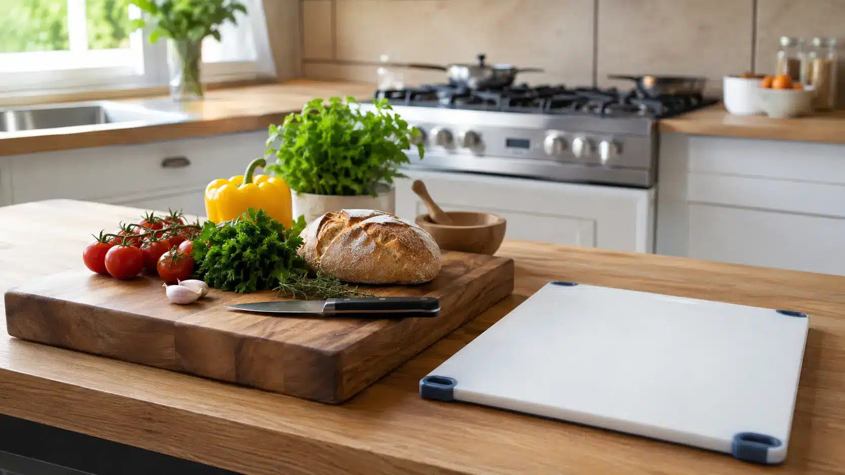 best cutting boards for health safe non toxic two board kitchen setup