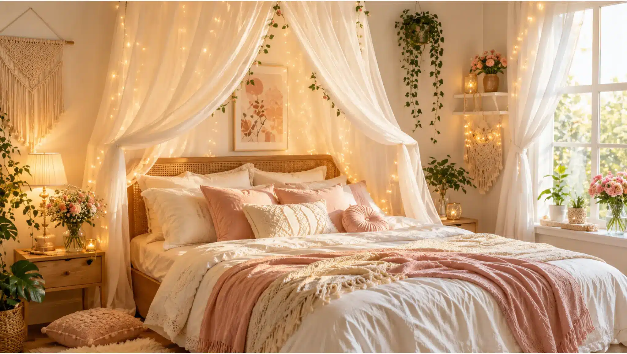 canopy over bed bedroom (1)