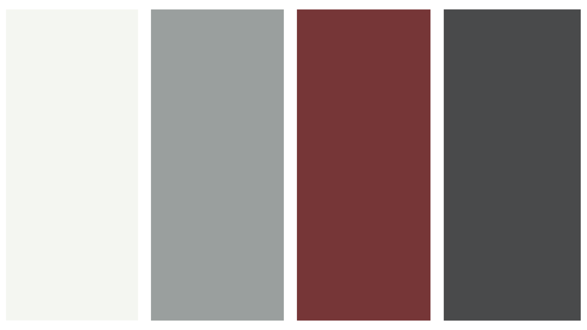 a collage of complementary colours for pale oak
