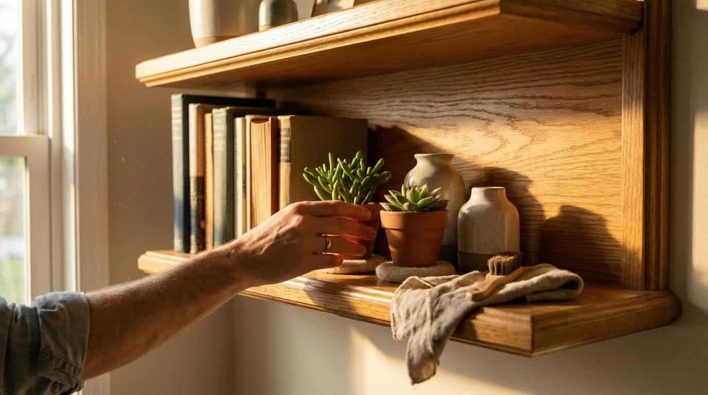 diy wall shelves safety and aftercare tips