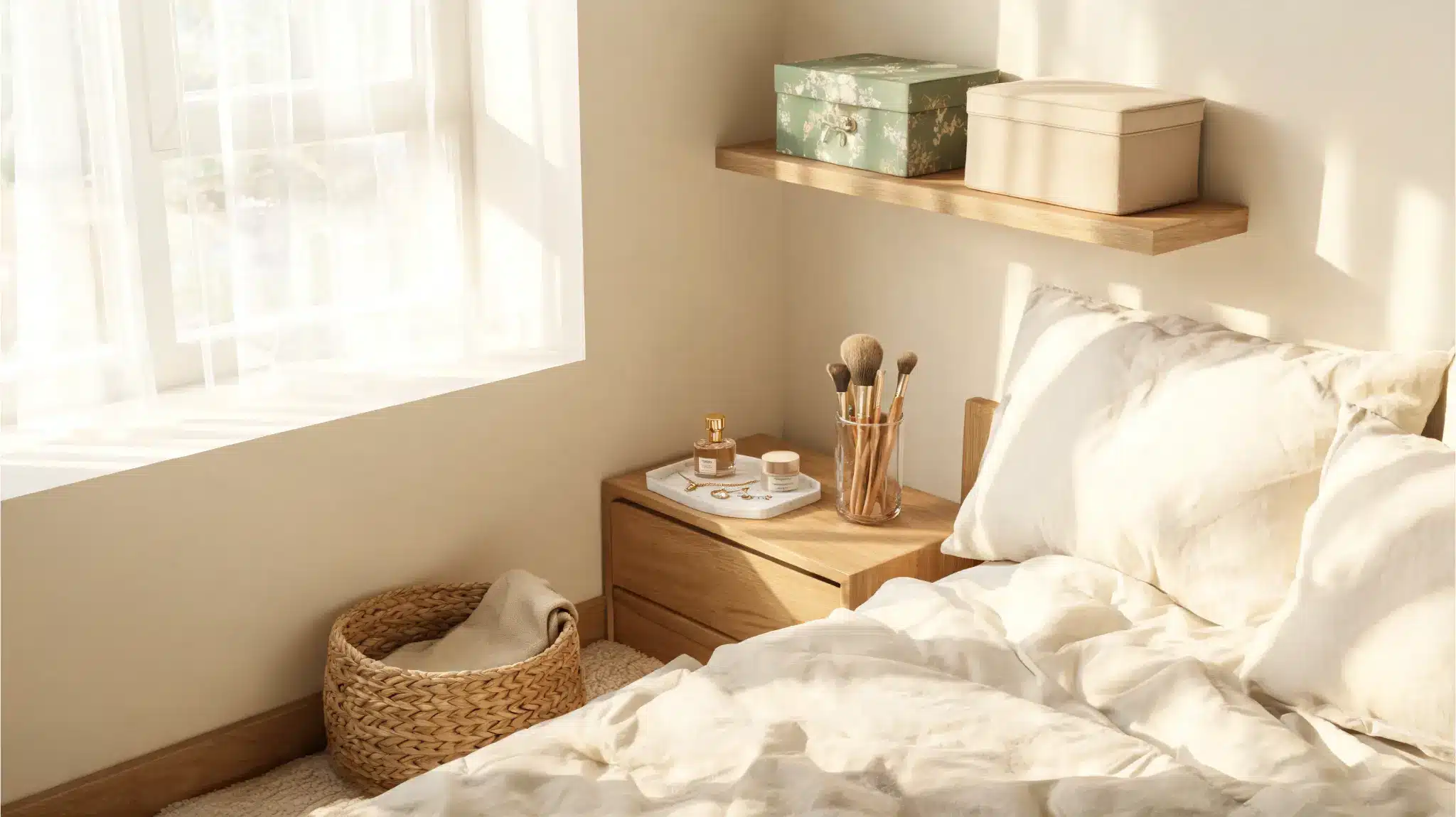 pretty bedroom storage ideas