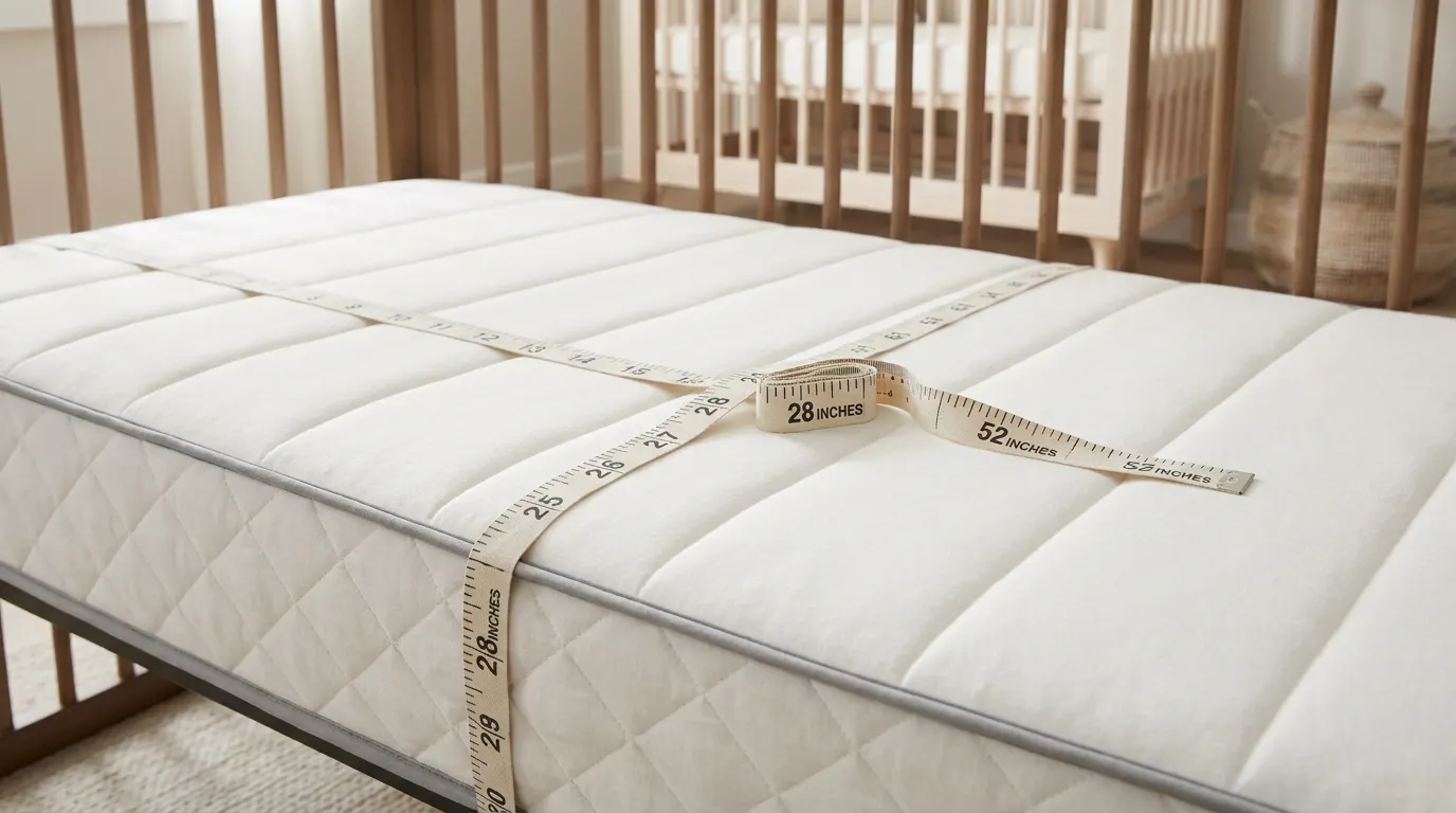 standard crib mattress