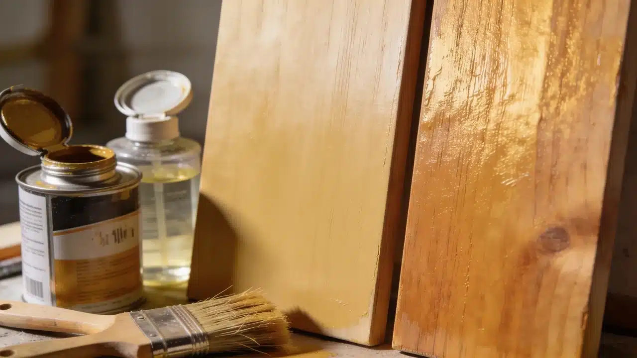 Paint surfaces showing how solvent evaporation affects finish quality