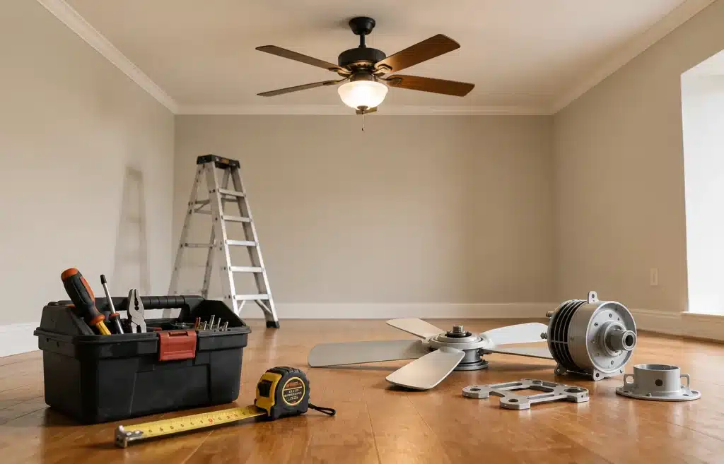 ceiling-fan-installation-time