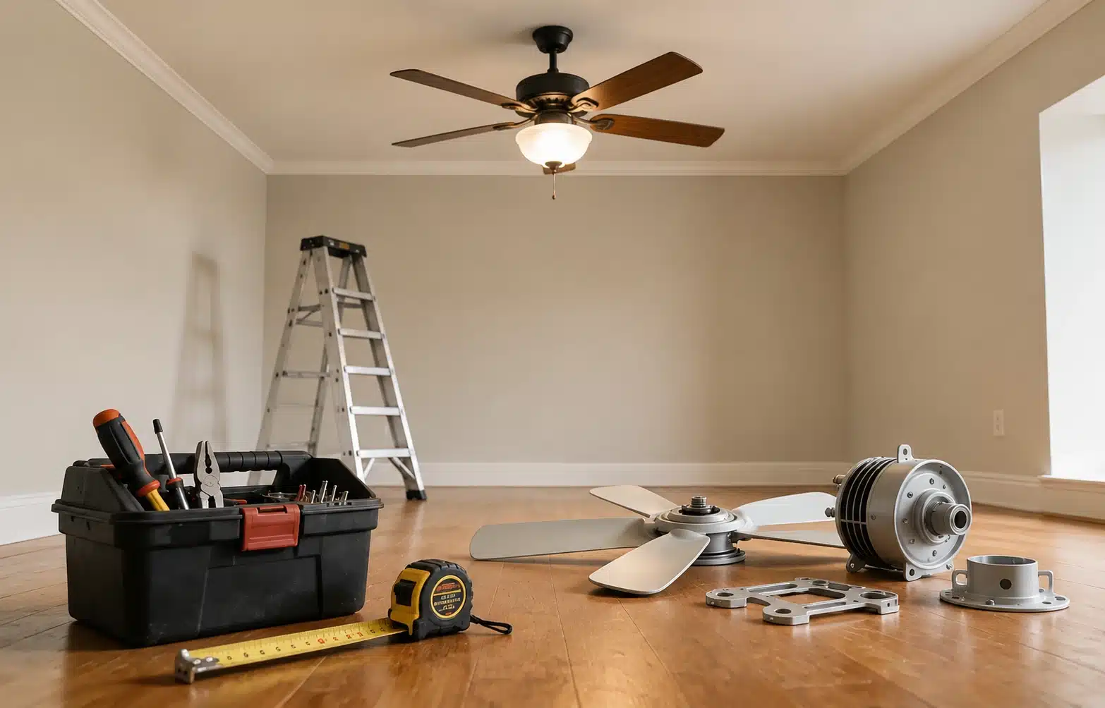 ceiling-fan-installation-time