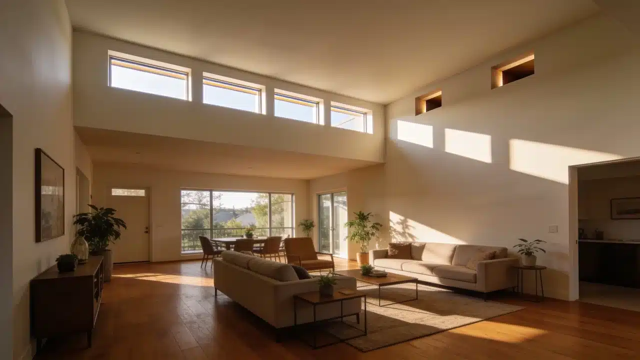 clerestory-windows-modern-living-room-natural-light